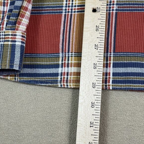 The Territory Ahead Shirt Mens Small Multicolor Plaid Long Sleeve Pockets - Picture 6 of 12